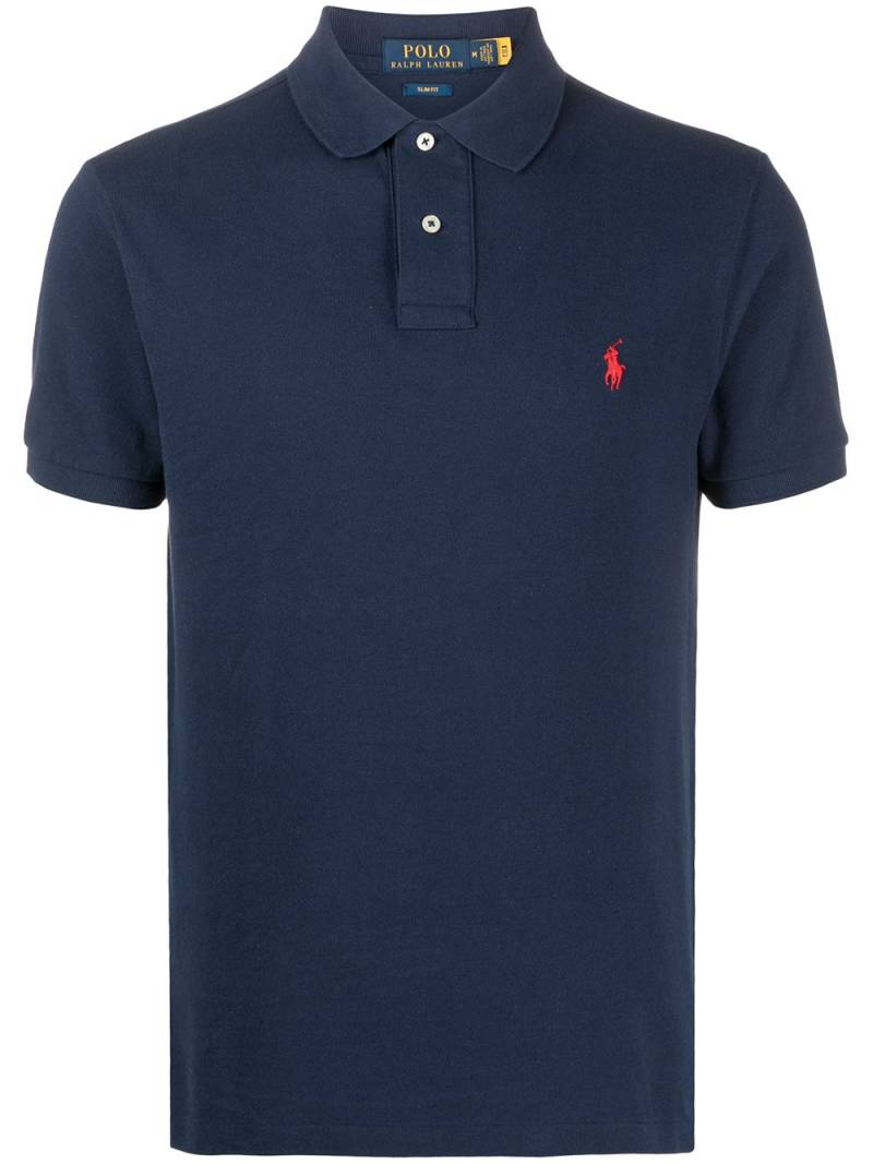 Polo Ralph Lauren Polo Pony embroidered polo shirt - Blue von Polo Ralph Lauren