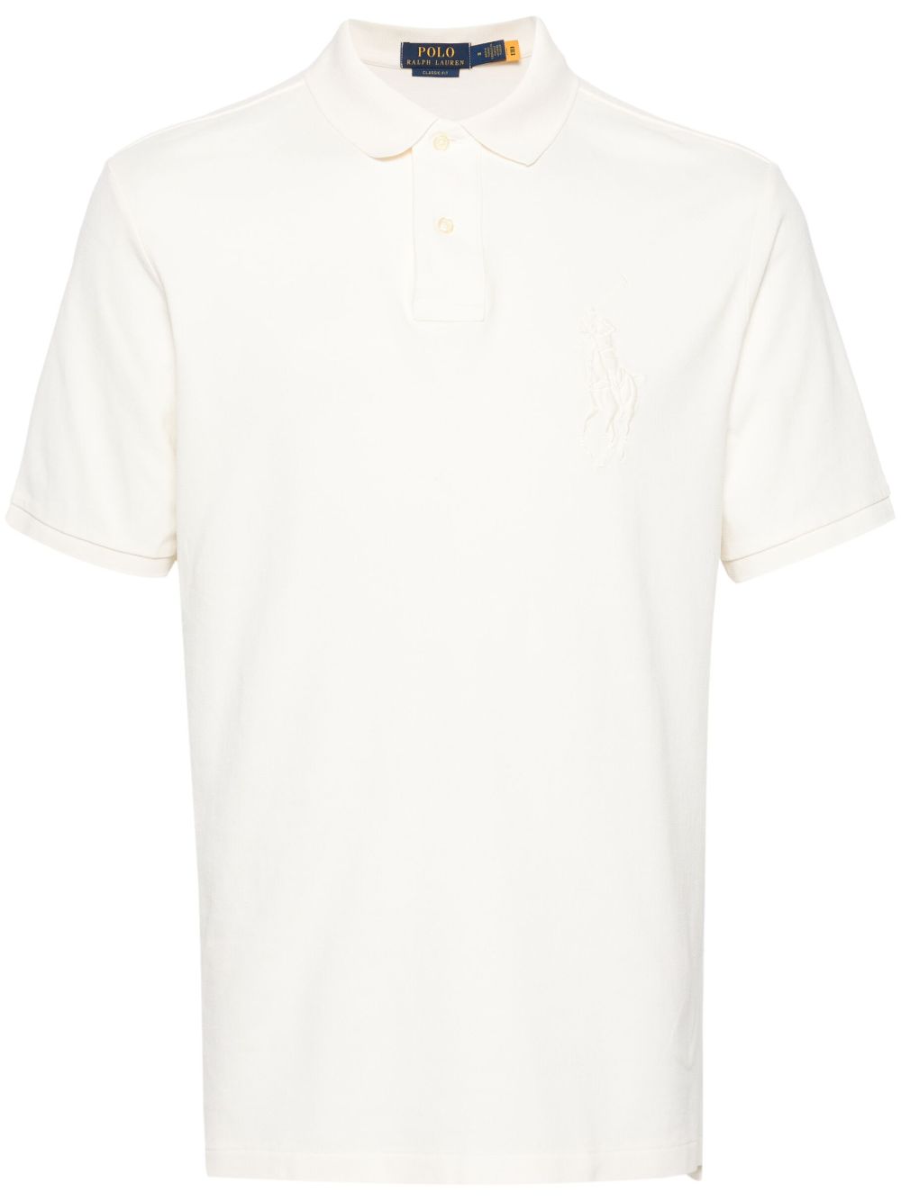 Polo Ralph Lauren Polo Pony-embroidered polo shirt - Neutrals von Polo Ralph Lauren