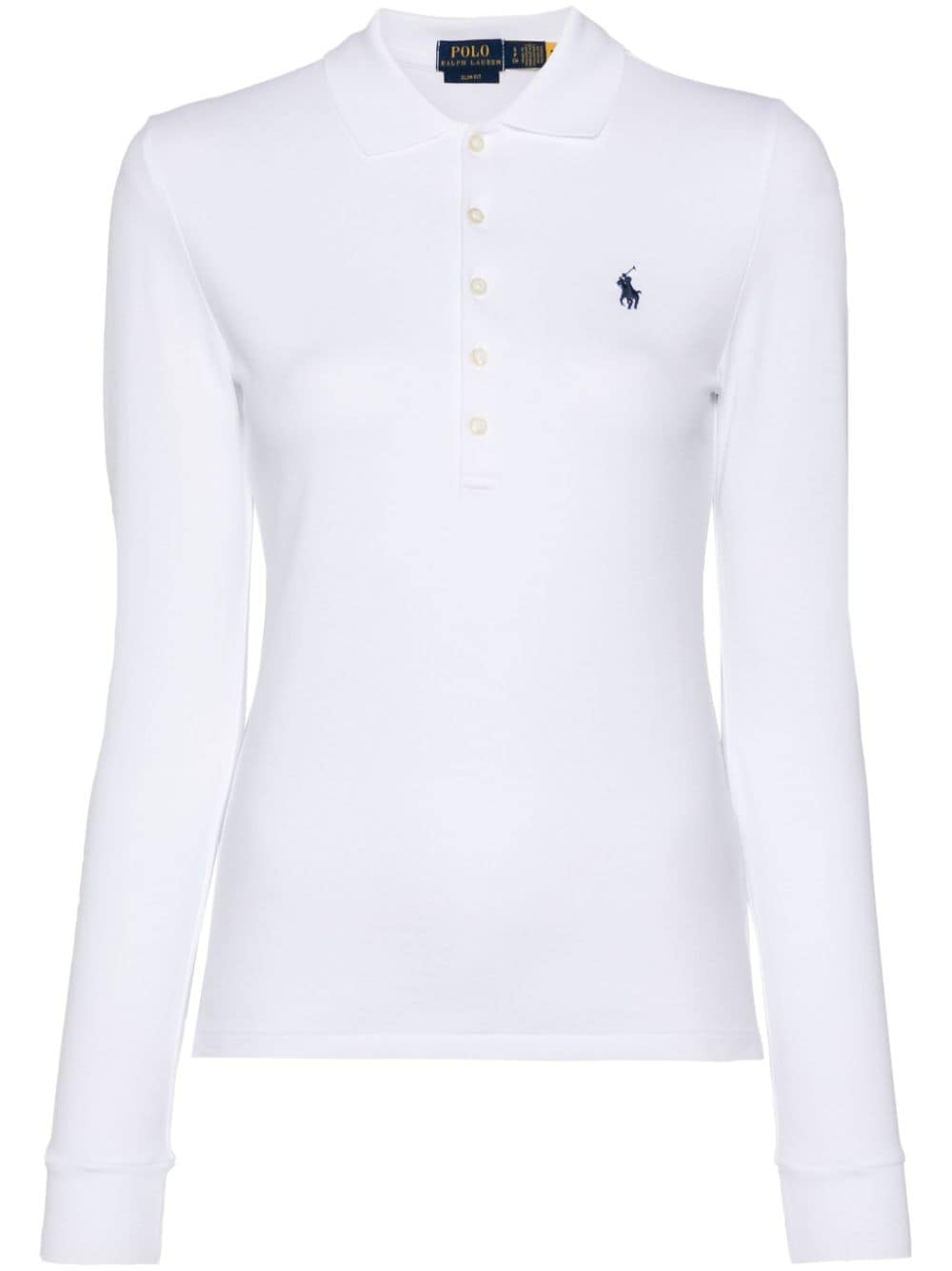 Polo Ralph Lauren Polo Pony-embroidered polo shirt - White von Polo Ralph Lauren