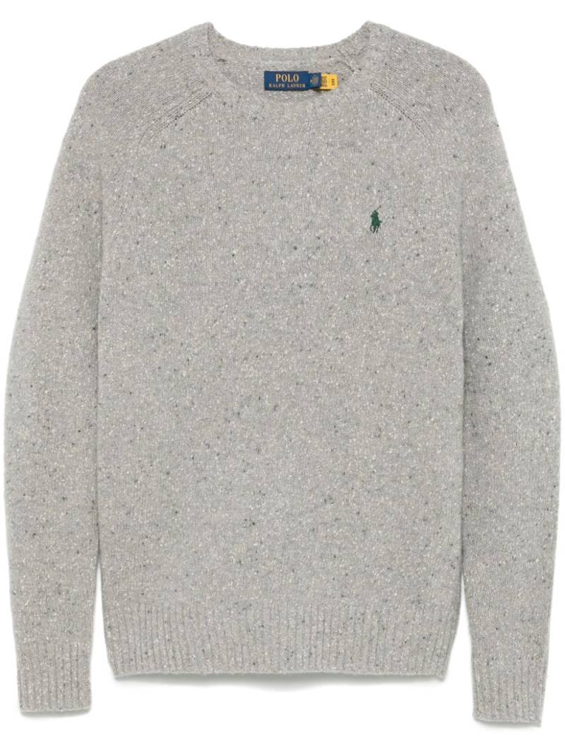 Polo Ralph Lauren Polo Pony-embroidered sweater - Grey von Polo Ralph Lauren