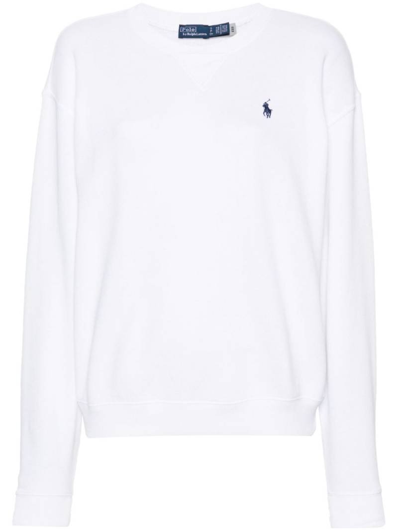 Polo Ralph Lauren Polo Pony-embroidered sweater - White von Polo Ralph Lauren