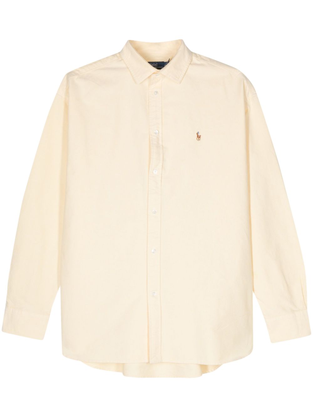 Polo Ralph Lauren Polo-Pony-embroidery cotton shirt - Yellow von Polo Ralph Lauren