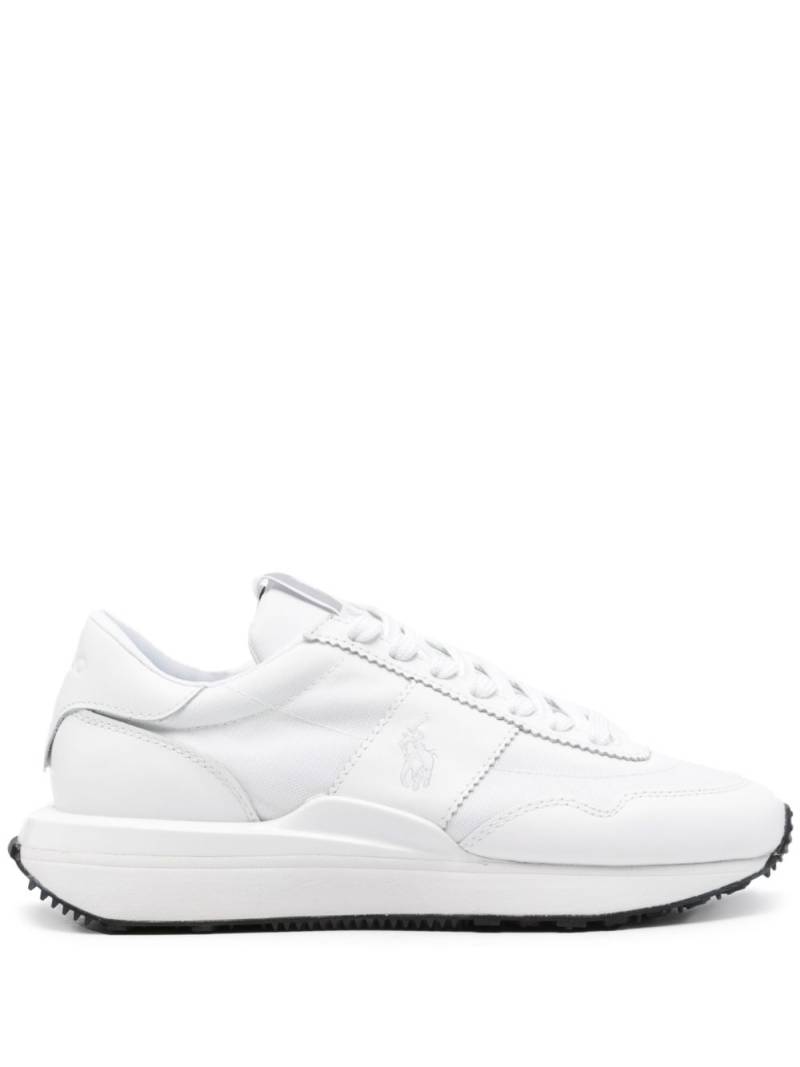 Polo Ralph Lauren Polo Pony-embroidery sneakers - White von Polo Ralph Lauren