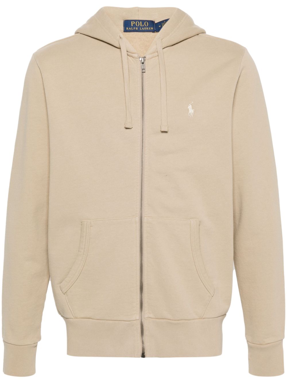 Polo Ralph Lauren Polo-Pony-embroidery zipped hoodie - Neutrals von Polo Ralph Lauren