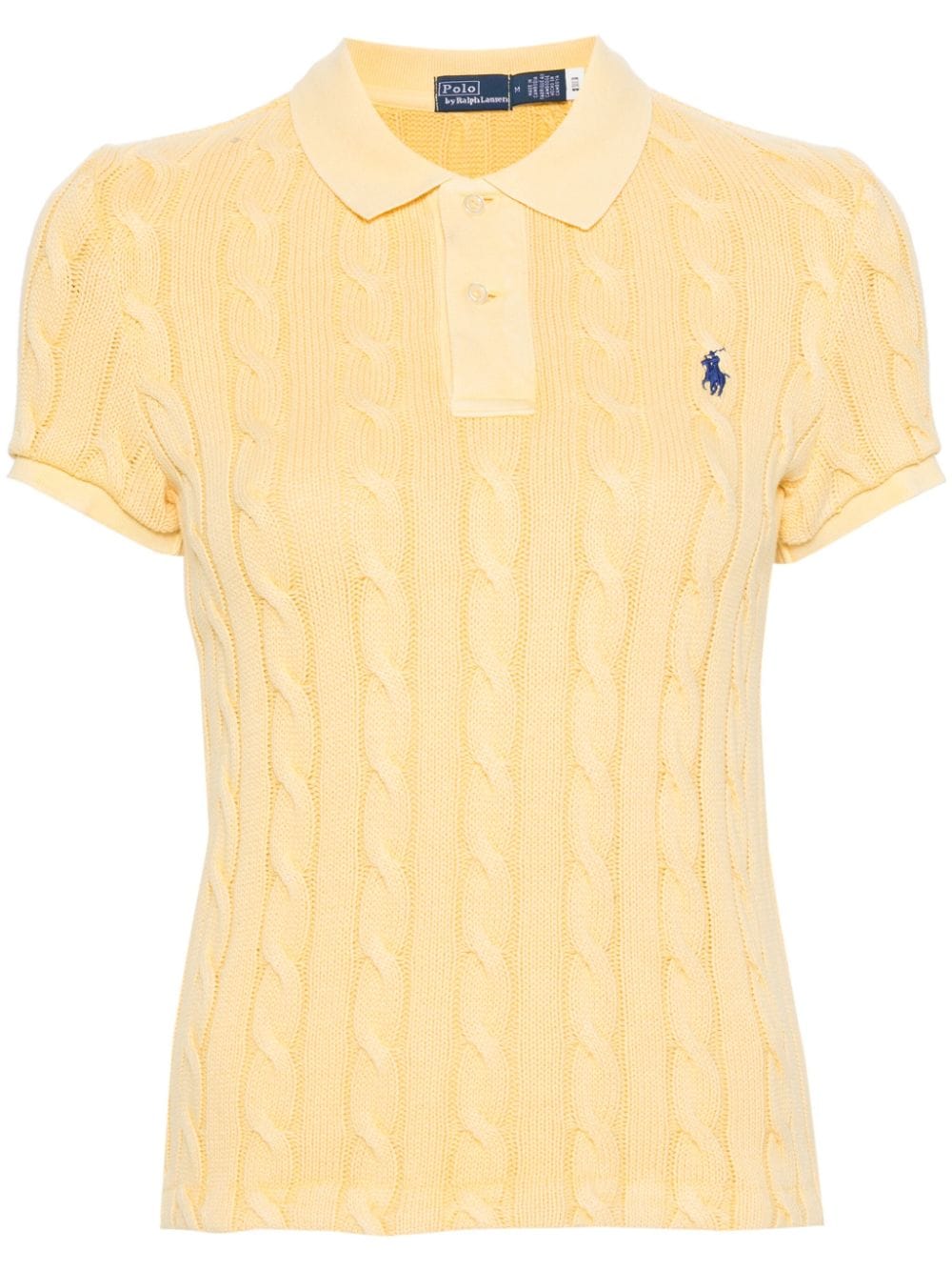 Polo Ralph Lauren Polo Pony knitted polo shirt - Yellow von Polo Ralph Lauren