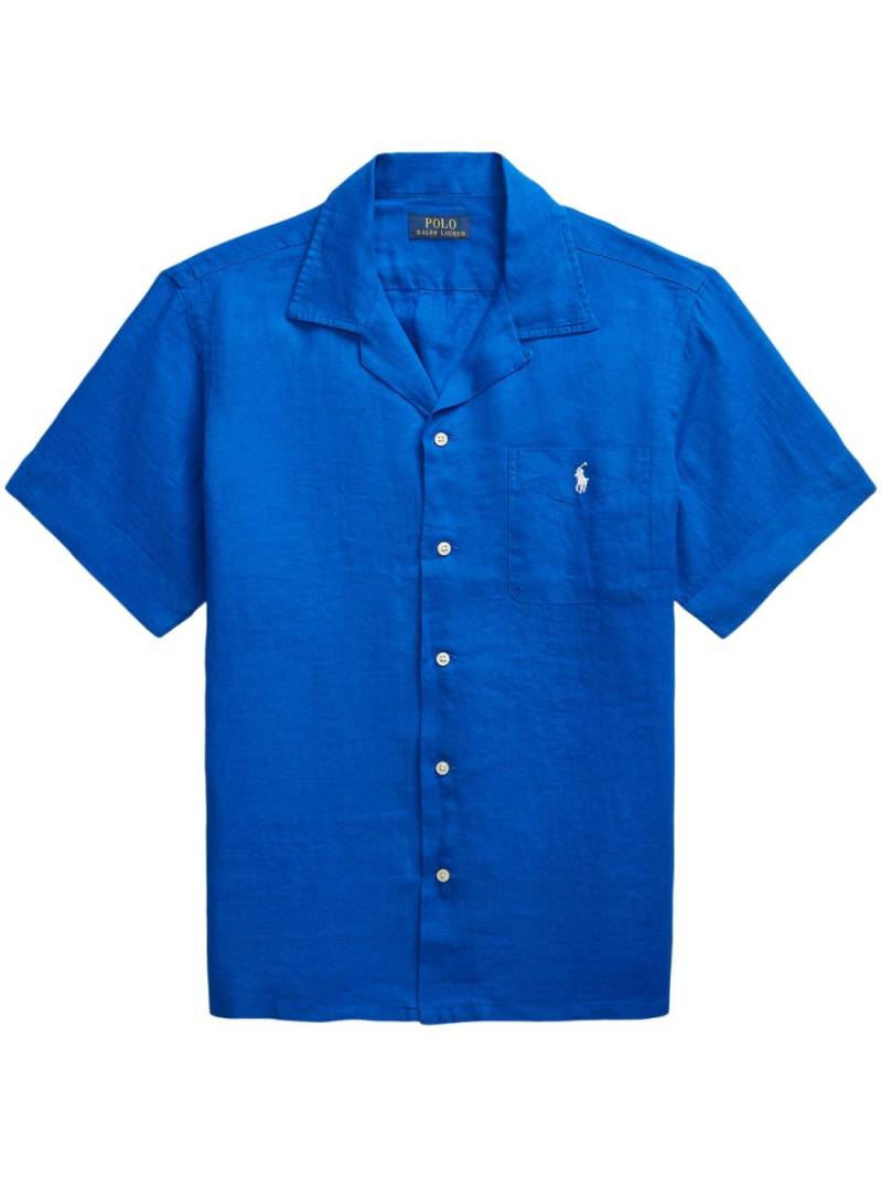 Polo Ralph Lauren Polo Pony linen shirt - Blue von Polo Ralph Lauren