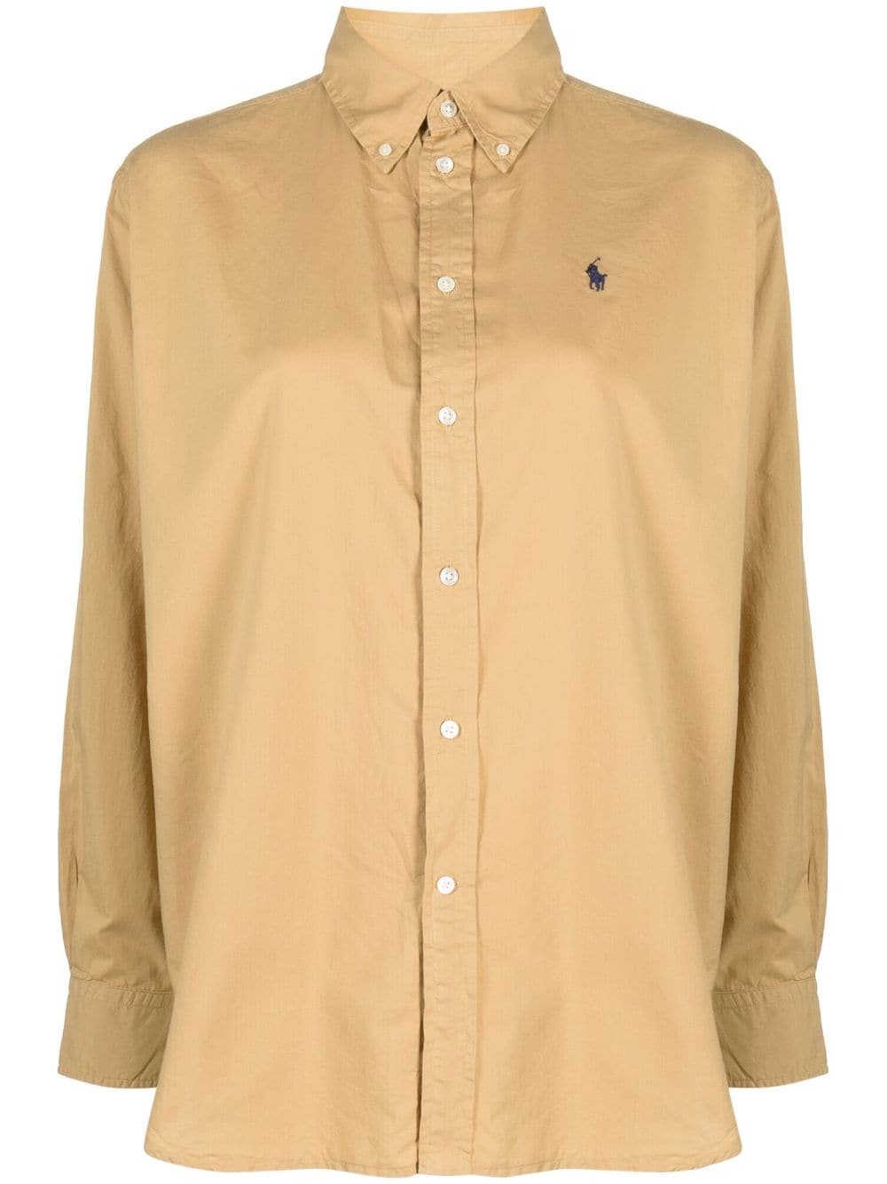 Polo Ralph Lauren Polo Pony long-sleeve shirt - Neutrals von Polo Ralph Lauren