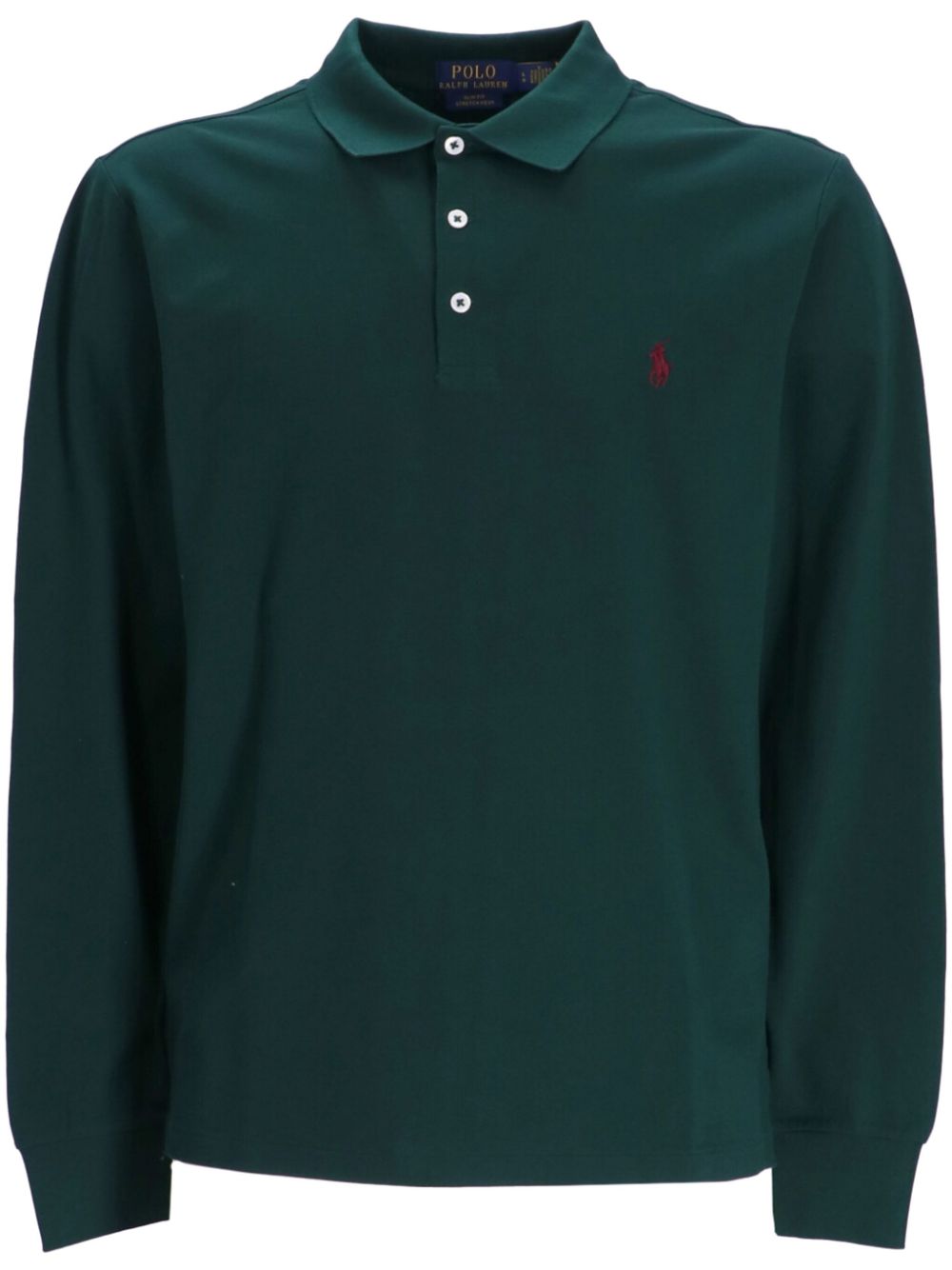 Polo Ralph Lauren Polo Pony long-sleeved polo shirt - Green von Polo Ralph Lauren