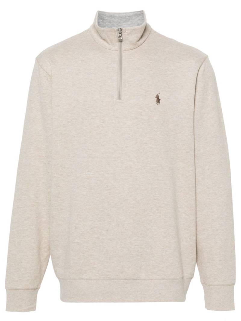 Polo Ralph Lauren Polo Pony mélange sweatshirt - Neutrals von Polo Ralph Lauren