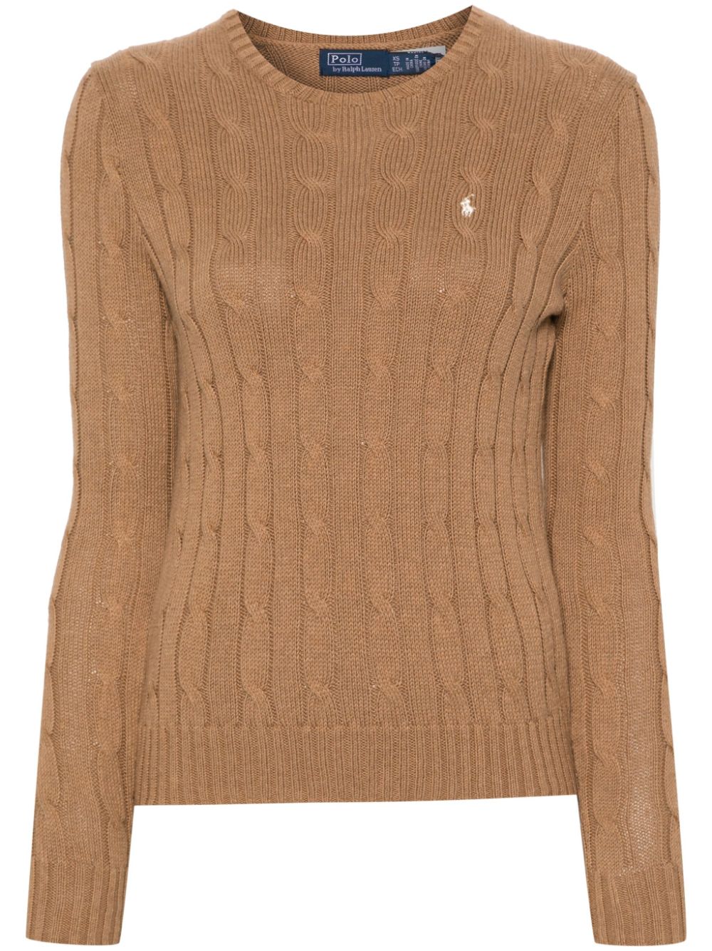 Polo Ralph Lauren Polo-Pony-motif cotton jumper - Brown von Polo Ralph Lauren