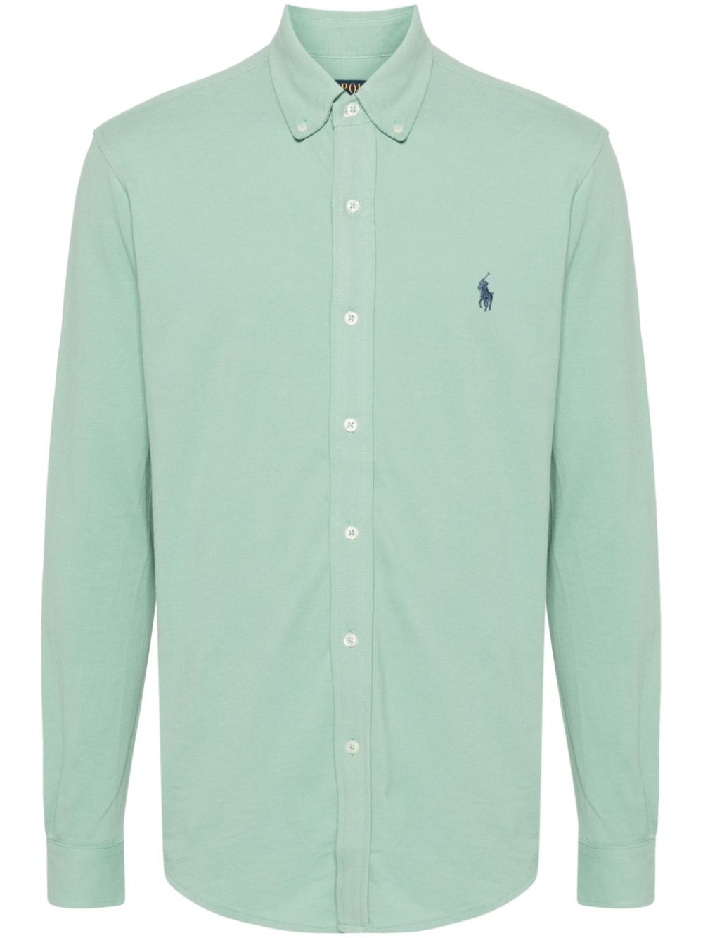 Polo Ralph Lauren Polo Pony-motif cotton shirt - Green von Polo Ralph Lauren