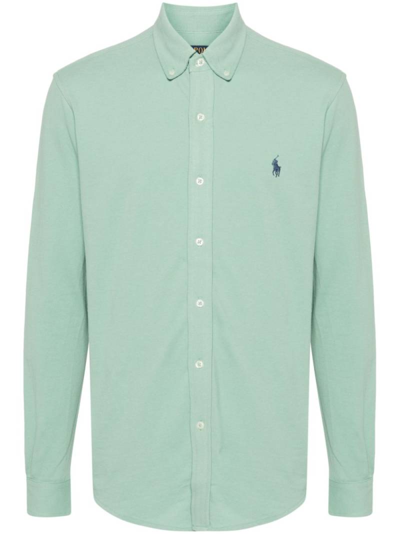 Polo Ralph Lauren Polo Pony-motif cotton shirt - Green von Polo Ralph Lauren