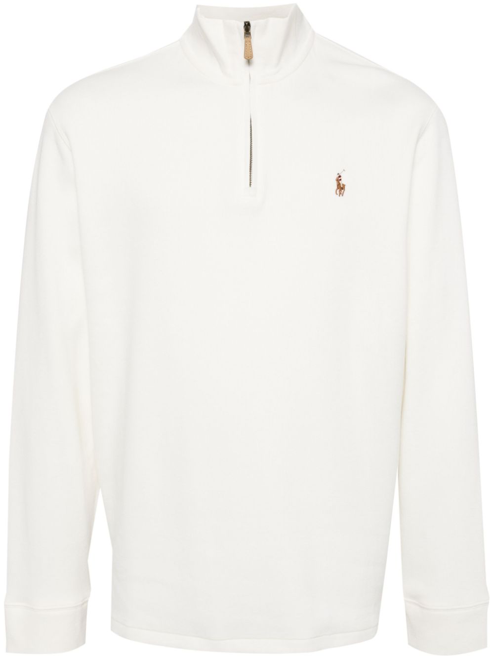 Polo Ralph Lauren Polo-Pony-motif half-zip sweatshirt - Neutrals von Polo Ralph Lauren