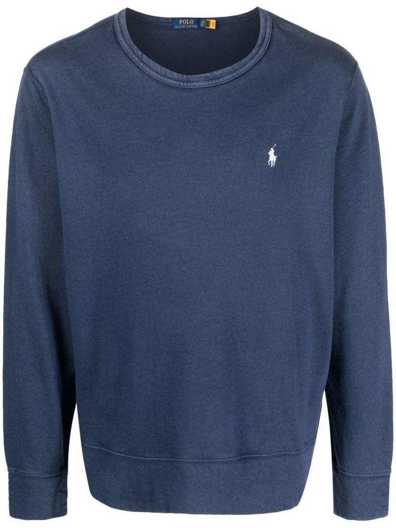 Polo Ralph Lauren Polo Pony motif jumper - Blue von Polo Ralph Lauren