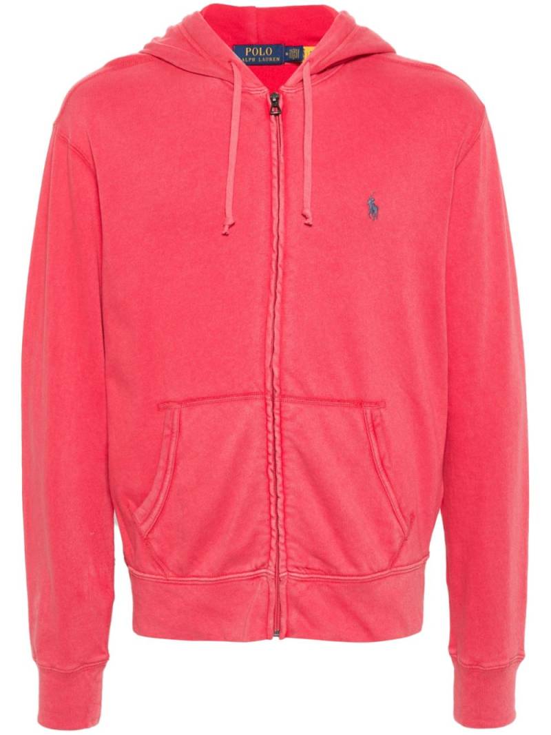 Polo Ralph Lauren Polo-Pony-motif zipped hoodie - Red von Polo Ralph Lauren