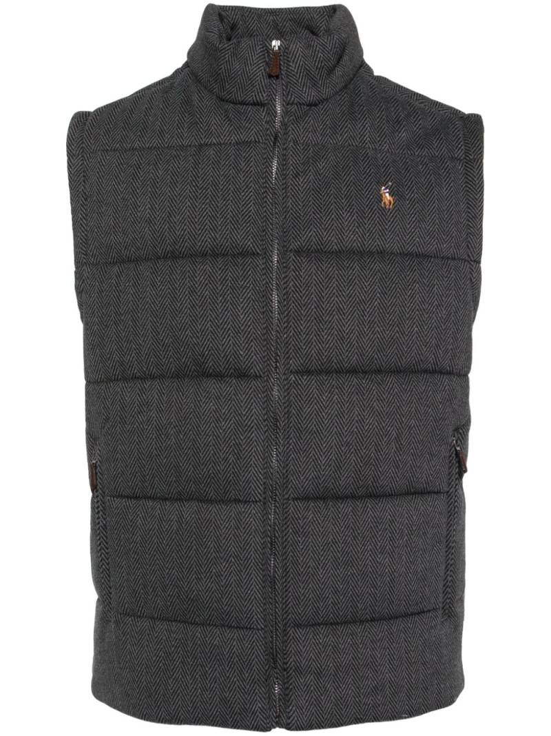 Polo Ralph Lauren Polo Pony padded jacket - Black von Polo Ralph Lauren