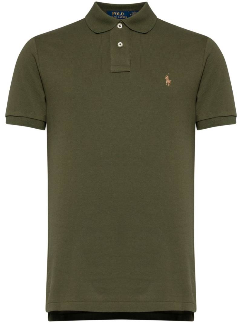 Polo Ralph Lauren Polo Pony piqué-cotton polo shirt - Green von Polo Ralph Lauren