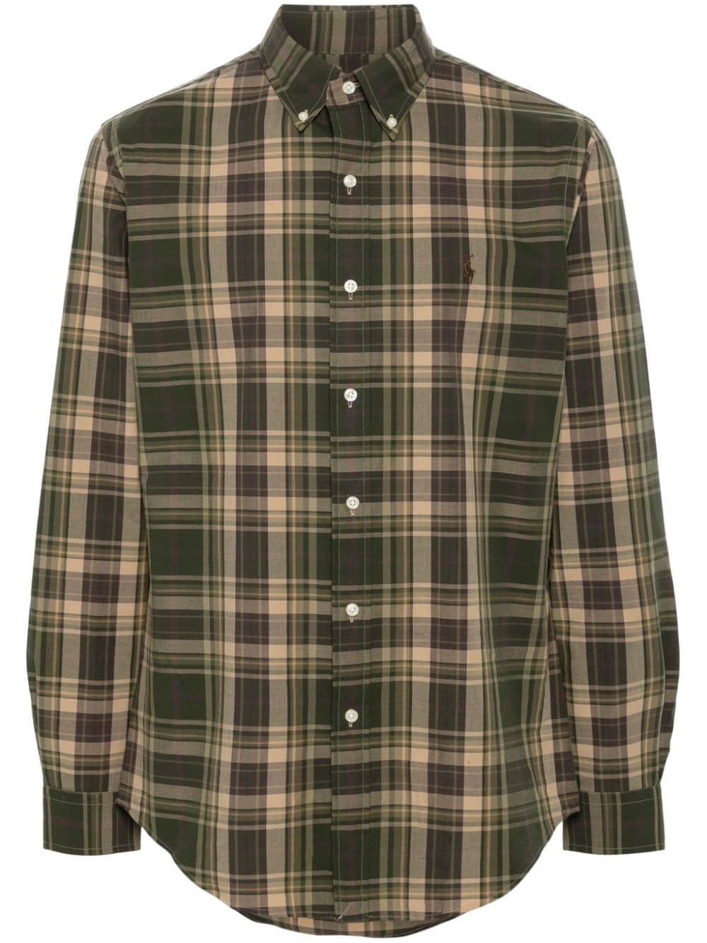 Polo Ralph Lauren Polo Pony plaid-check shirt - Green von Polo Ralph Lauren