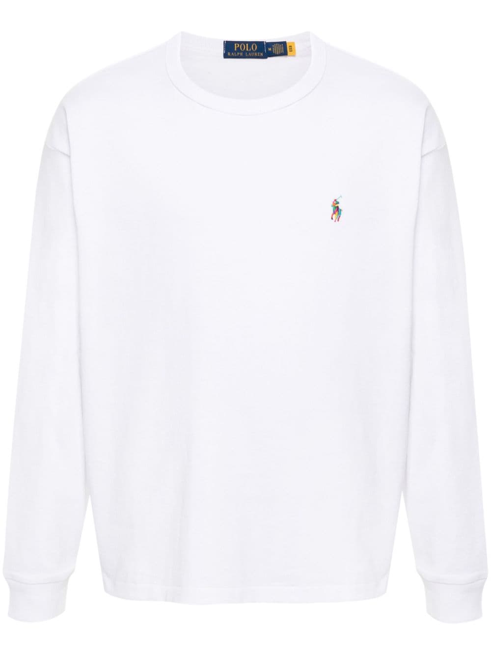 Polo Ralph Lauren Polo Pony-print cotton sweatshirt - White von Polo Ralph Lauren