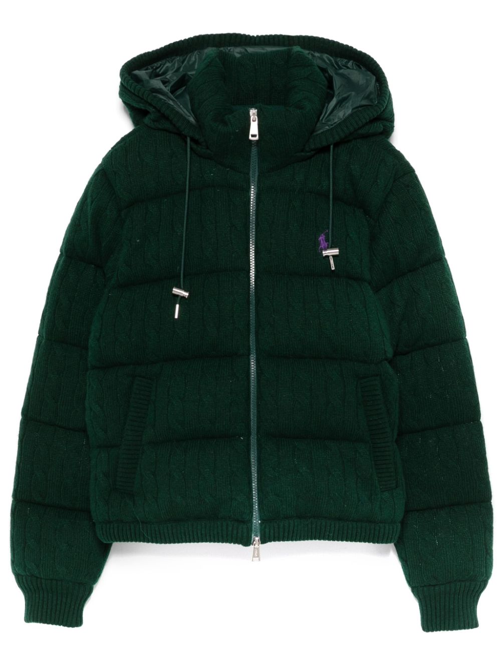 Polo Ralph Lauren Polo Pony puffer jacket - Green von Polo Ralph Lauren