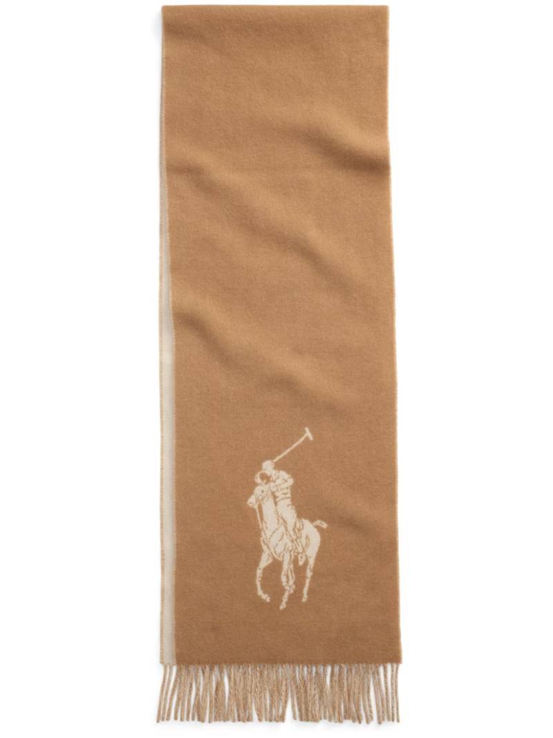 Polo Ralph Lauren Polo Pony scarf - Neutrals von Polo Ralph Lauren