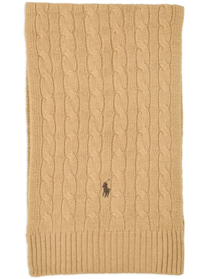 Polo Ralph Lauren Polo Pony scarf - Neutrals von Polo Ralph Lauren