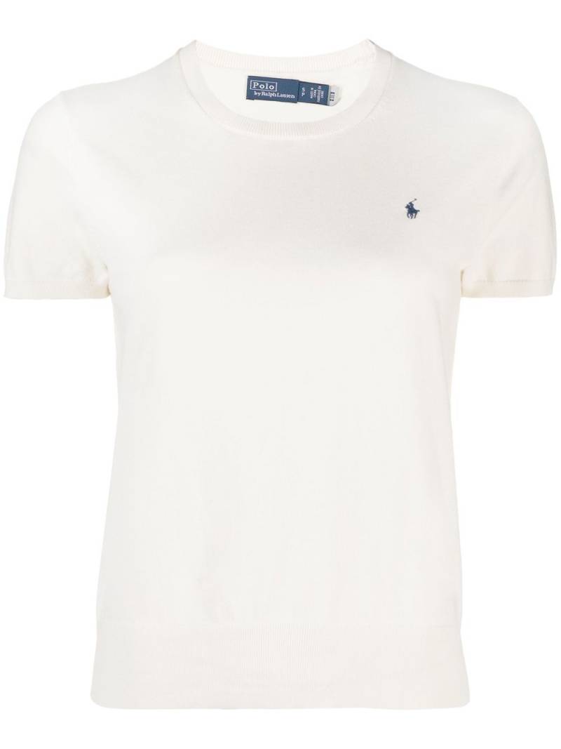 Polo Ralph Lauren Polo Pony short-sleeve jumper - Neutrals von Polo Ralph Lauren