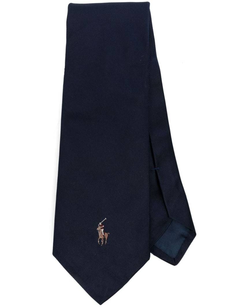 Polo Ralph Lauren Polo Pony silk tie - Blue von Polo Ralph Lauren