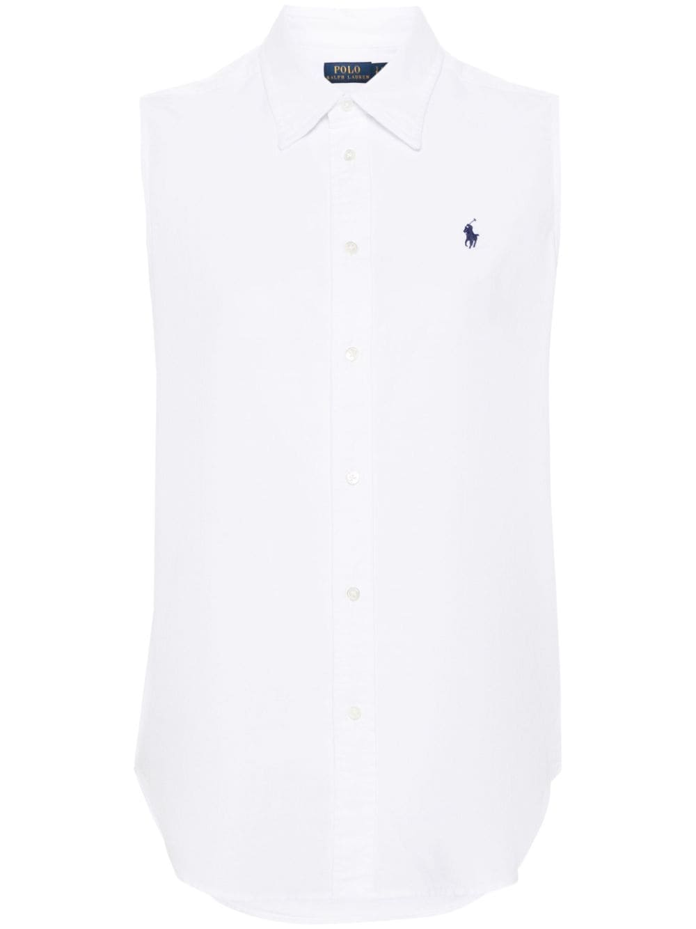 Polo Ralph Lauren Polo-Pony sleeveless shirt - White von Polo Ralph Lauren