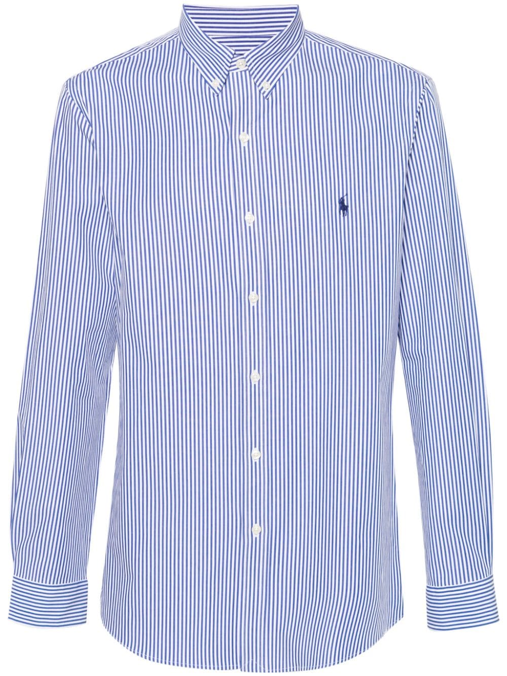 Polo Ralph Lauren Polo Pony striped cotton shirt - Blue von Polo Ralph Lauren