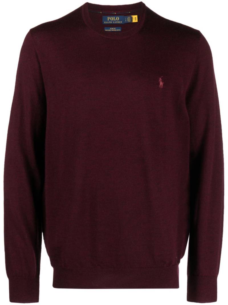 Polo Ralph Lauren Polo Pony wool jumper - Red von Polo Ralph Lauren