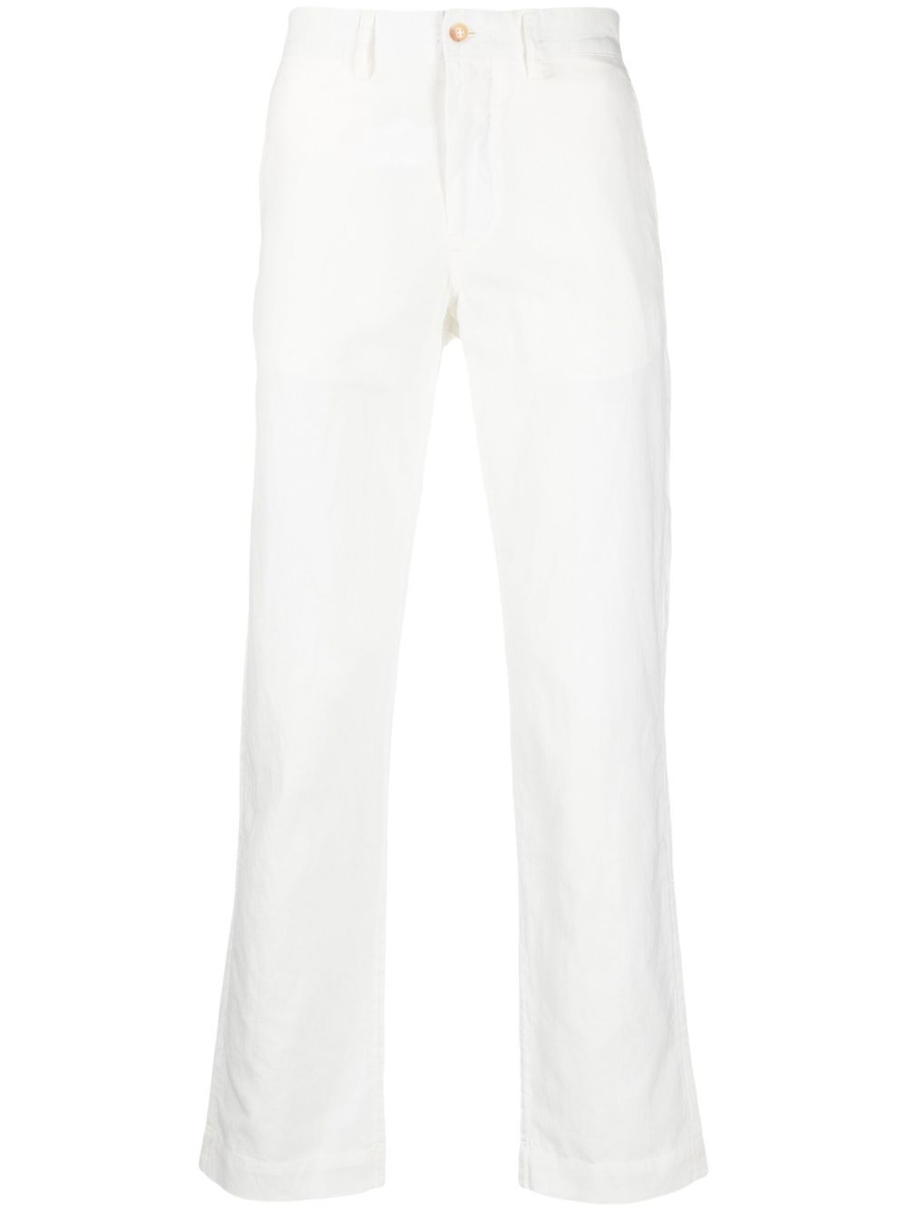 Polo Ralph Lauren Polo-motif straight-leg trousers - White von Polo Ralph Lauren