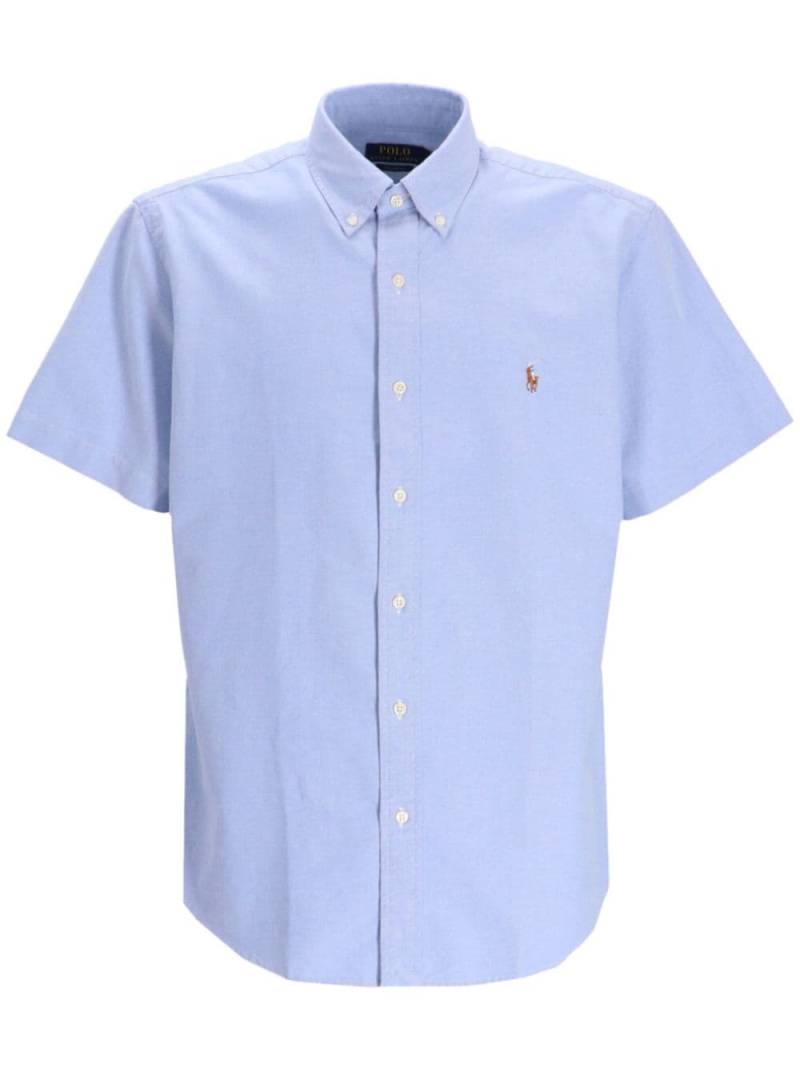 Polo Ralph Lauren Pony-motif short-sleeve shirt - Blue von Polo Ralph Lauren