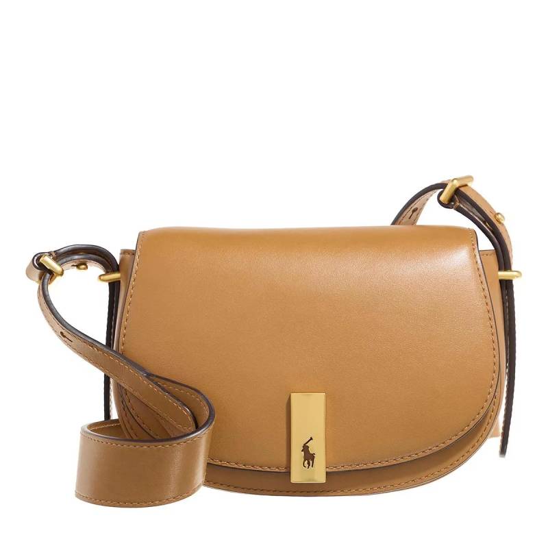 Polo Ralph Lauren Schultertasche - P Id Mn Sddl-Crossbody-Small - Gr. unisize - in Braun - für Damen von Polo Ralph Lauren