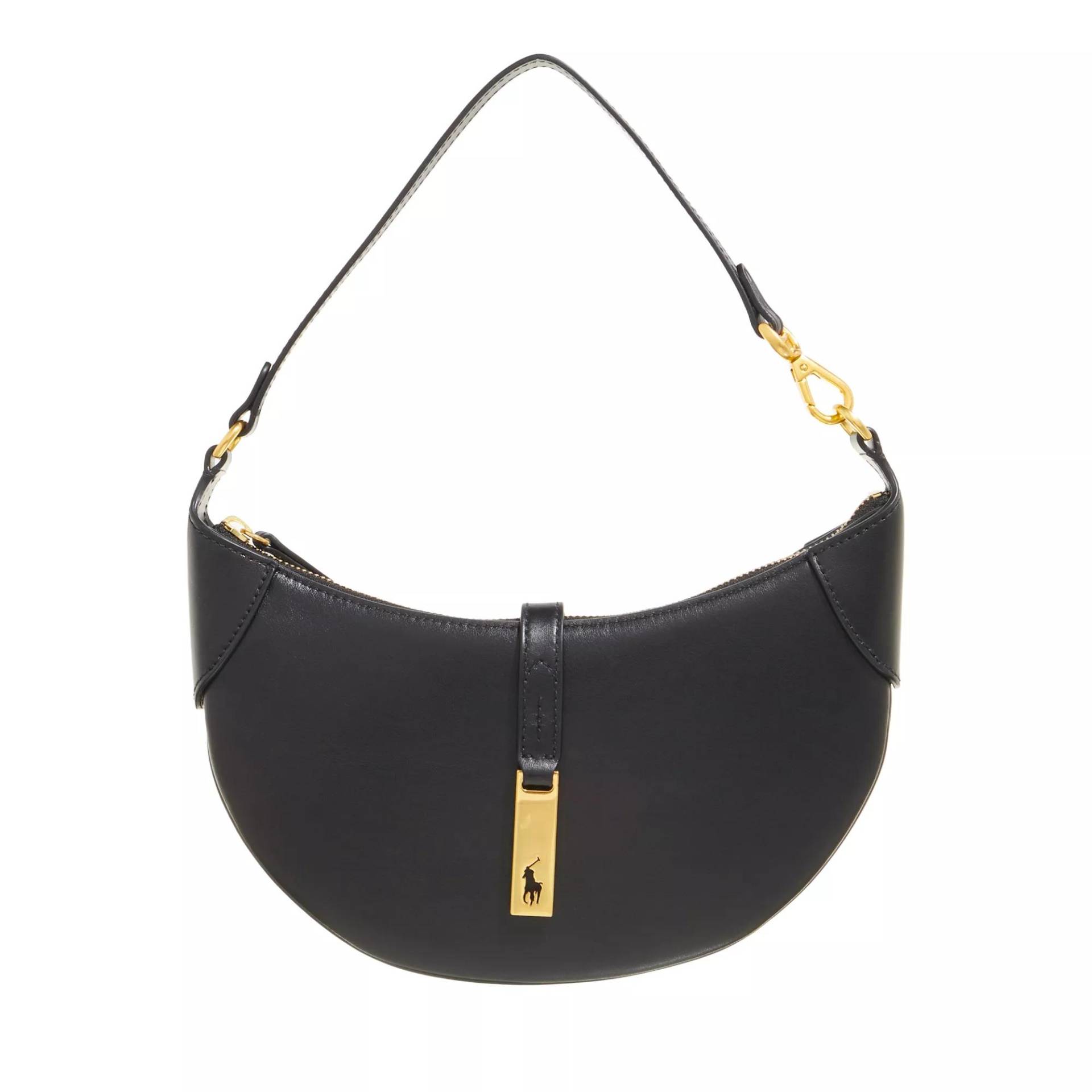 Polo Ralph Lauren Schultertasche - P Id Mn Shdr-Shoulder Bag-Small - Gr. unisize - in Schwarz - für Damen von Polo Ralph Lauren