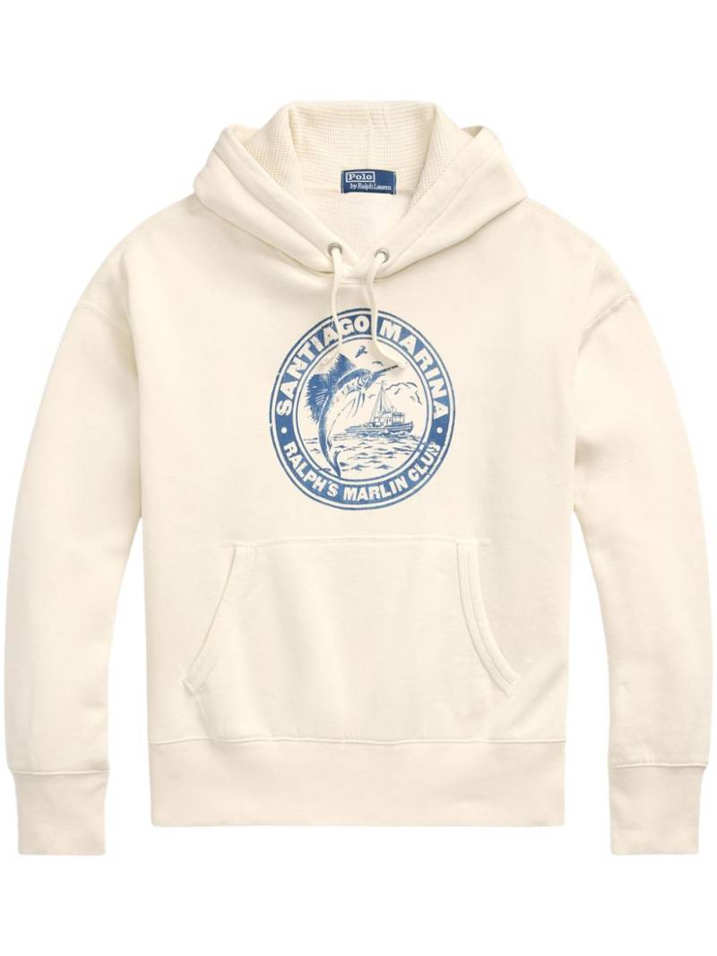 Polo Ralph Lauren Seasonal Fleece Sweatshirt - Neutrals von Polo Ralph Lauren