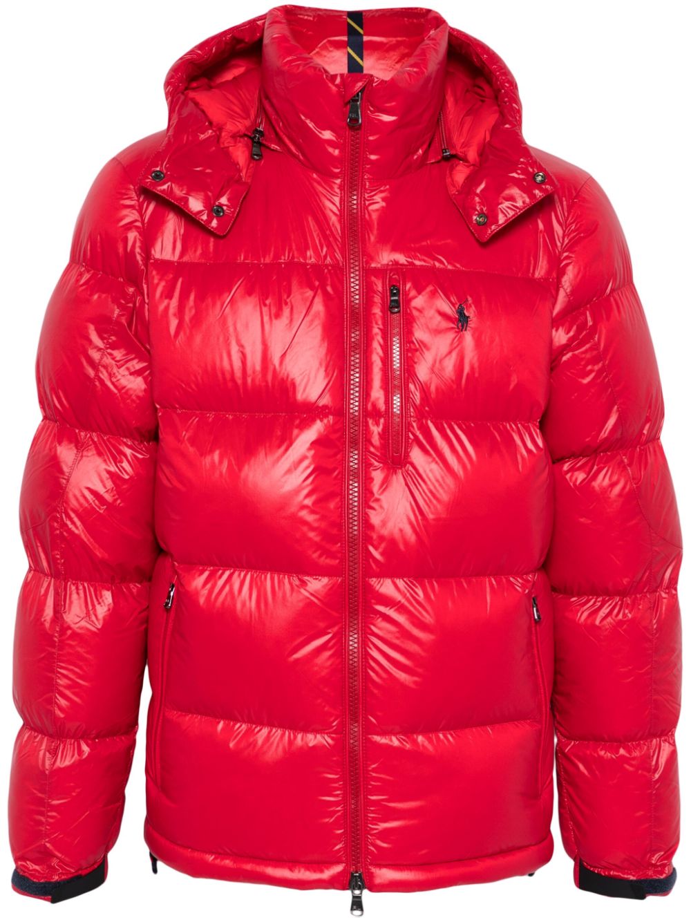 Polo Ralph Lauren The Gorham puffer jacket - Red von Polo Ralph Lauren