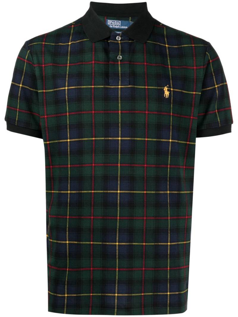 Polo Ralph Lauren The Polo Tartan polo shirt - Green von Polo Ralph Lauren