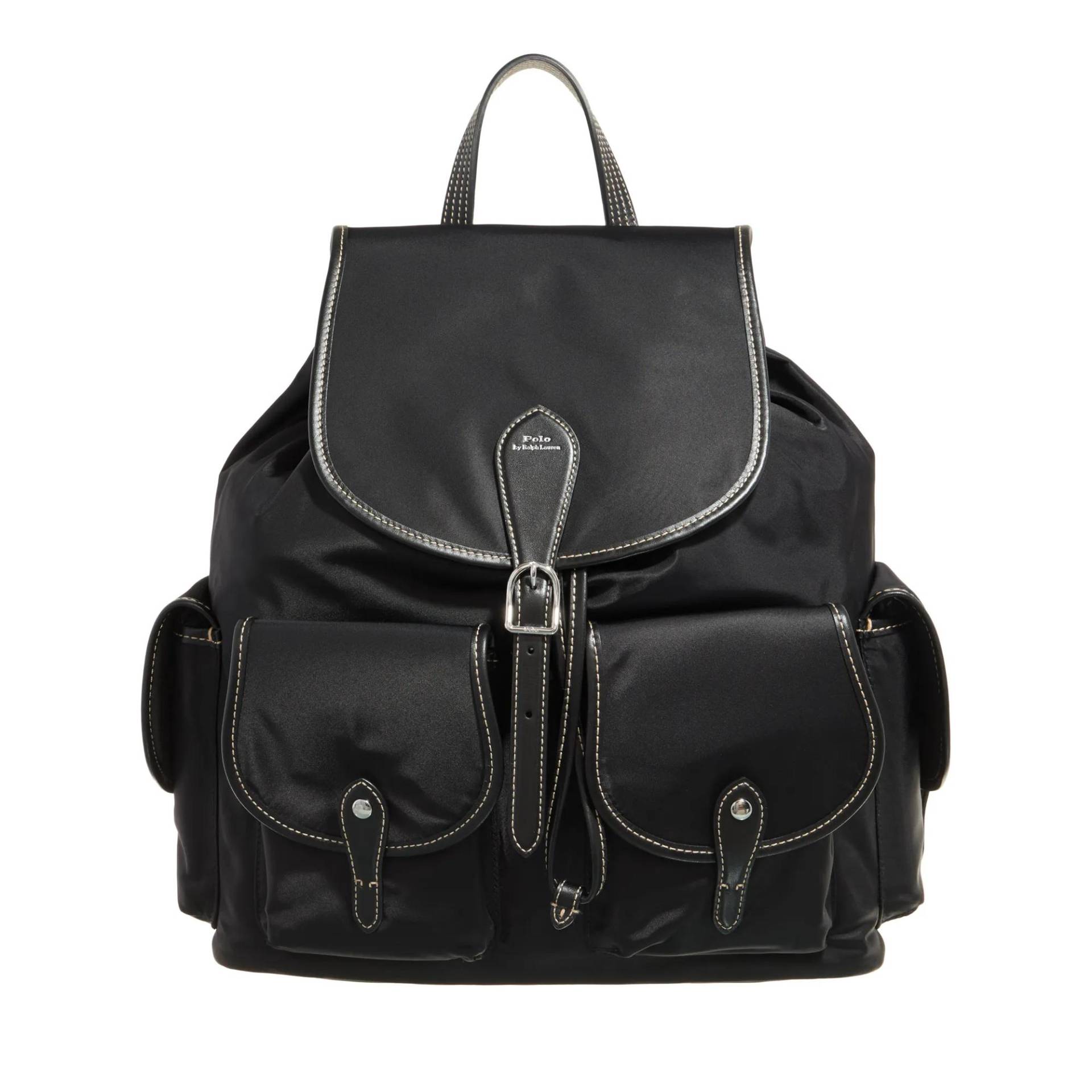 Polo Ralph Lauren Schultertasche - Backpack Medium - Gr. unisize - in Schwarz - für Damen von Polo Ralph Lauren