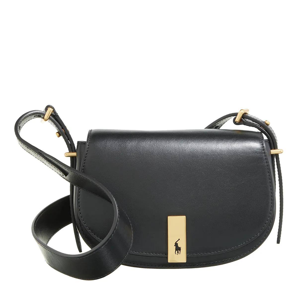 Polo Ralph Lauren Umhängetasche - P Id Mn Sddl-Crossbody-Small - Gr. unisize - in Schwarz - für Damen von Polo Ralph Lauren