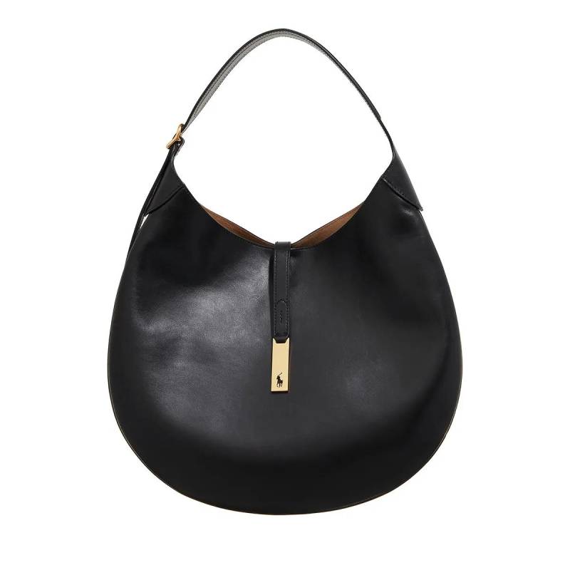 Polo Ralph Lauren Schultertasche - P Id Shldr-Shoulder Bag-Medium - Gr. unisize - in Schwarz - für Damen von Polo Ralph Lauren