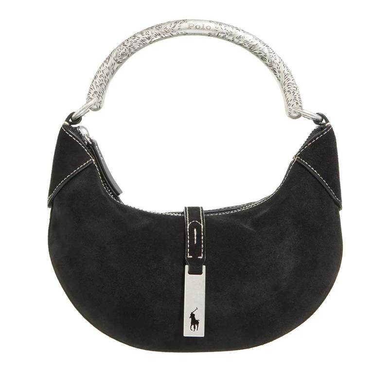 Polo Ralph Lauren Schultertasche - Shoulder Bag Small - Gr. unisize - in Schwarz - für Damen von Polo Ralph Lauren