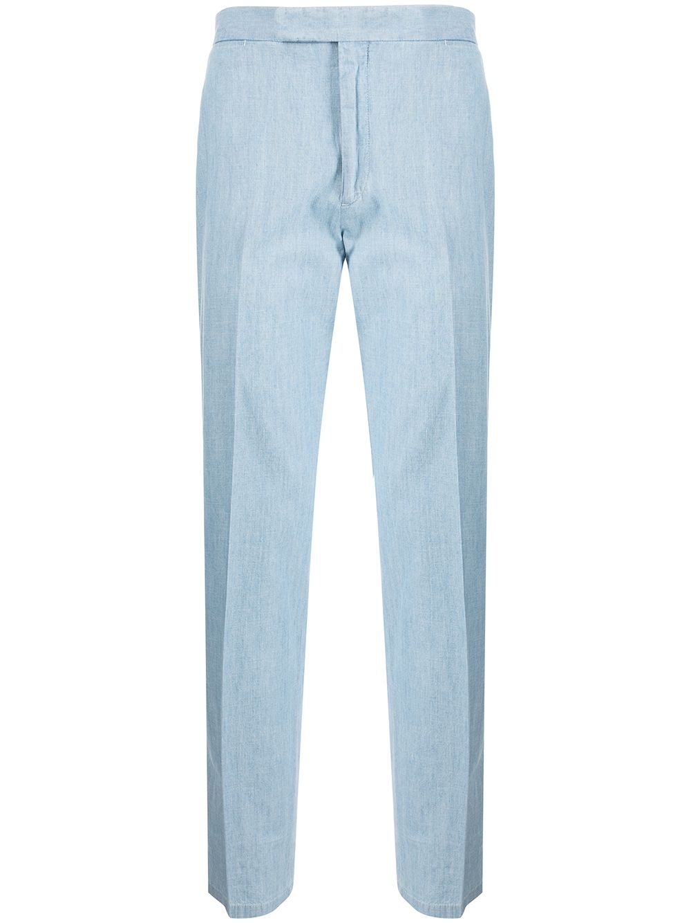 Polo Ralph Lauren adjustable side strap straight-leg trousers - Blue von Polo Ralph Lauren