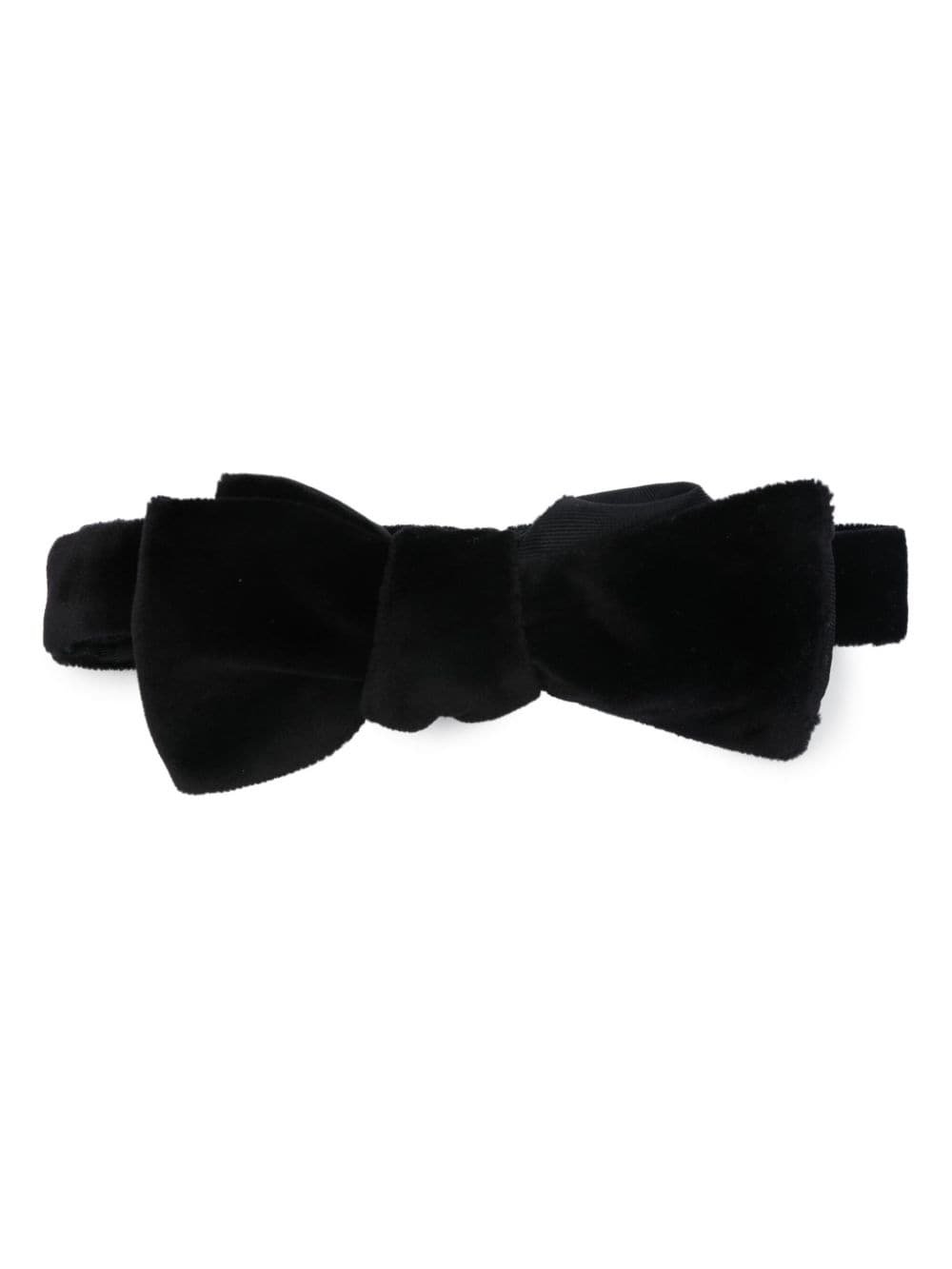 Polo Ralph Lauren adjustable velvet bow tie - Black von Polo Ralph Lauren