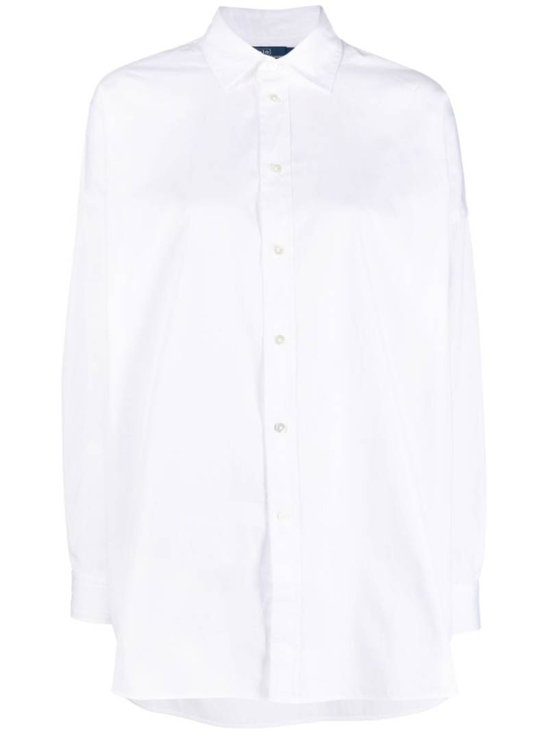 Polo Ralph Lauren button-up long-sleeve shirt - White von Polo Ralph Lauren