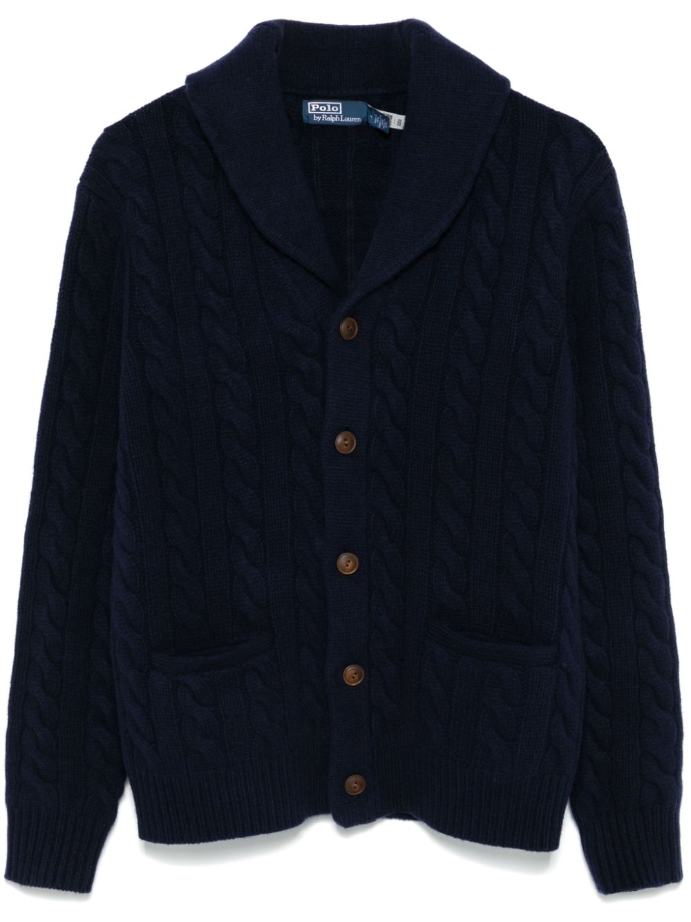 Polo Ralph Lauren cable-knit cardigan - Blue von Polo Ralph Lauren