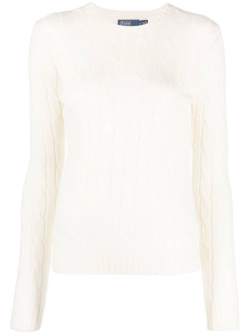 Polo Ralph Lauren cable-knit cashmere jumper - Neutrals von Polo Ralph Lauren