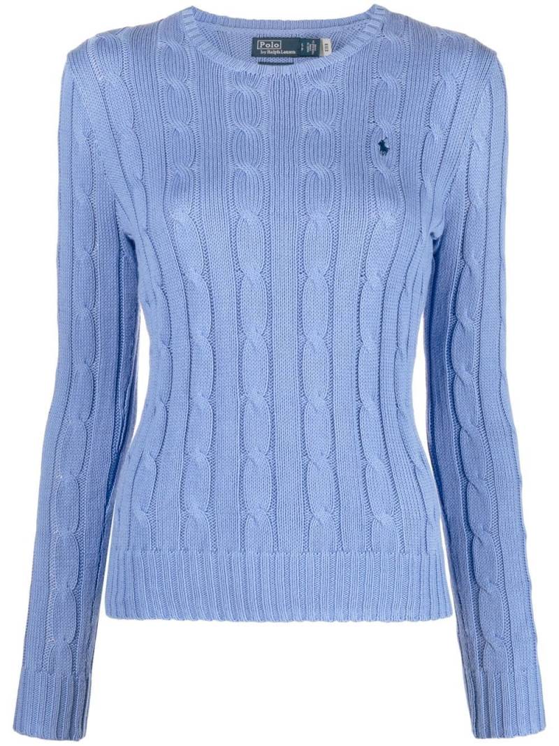 Polo Ralph Lauren cable-knit jumper - Blue von Polo Ralph Lauren