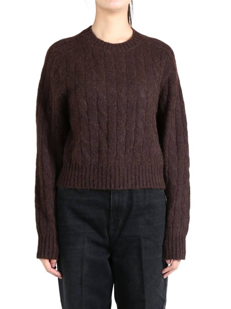 Polo Ralph Lauren cable-knit jumper - Brown von Polo Ralph Lauren