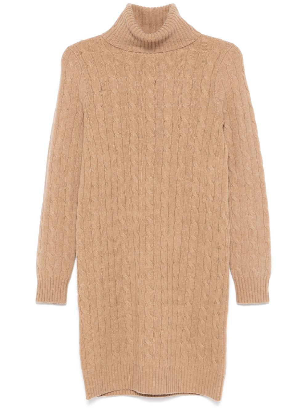 Polo Ralph Lauren cable-knit mini dress - Neutrals von Polo Ralph Lauren